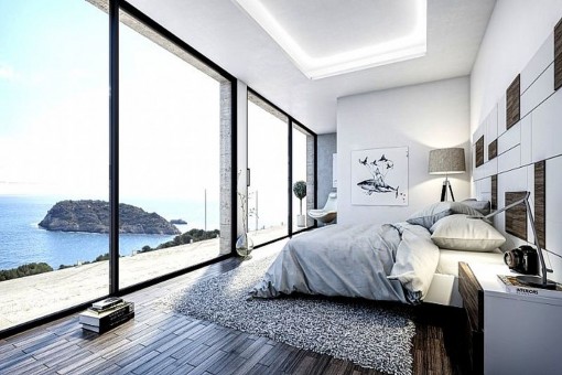 One of 4 bedrooms